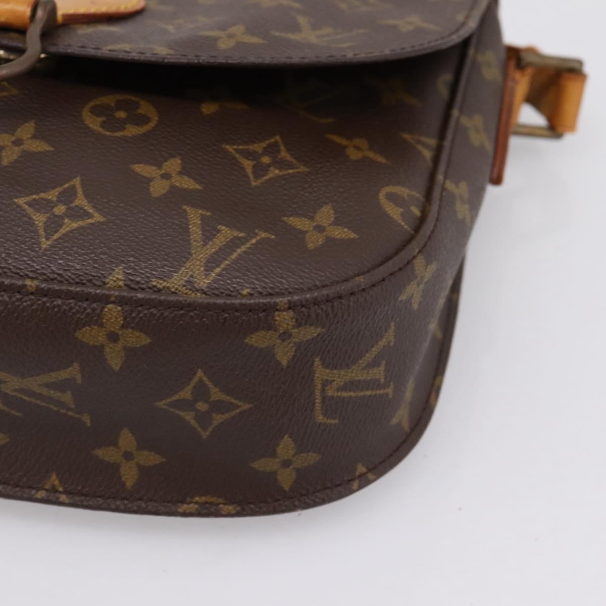 LOUIS VUITTON Monogram Saint Cloud GM Shoulder Bag M51242 LV Auth BA15201