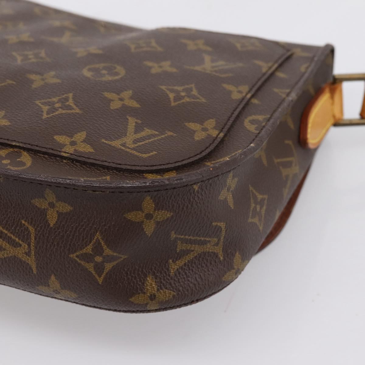 LOUIS VUITTON Monogram Saint Cloud GM Shoulder Bag M51242 LV Auth BA15201