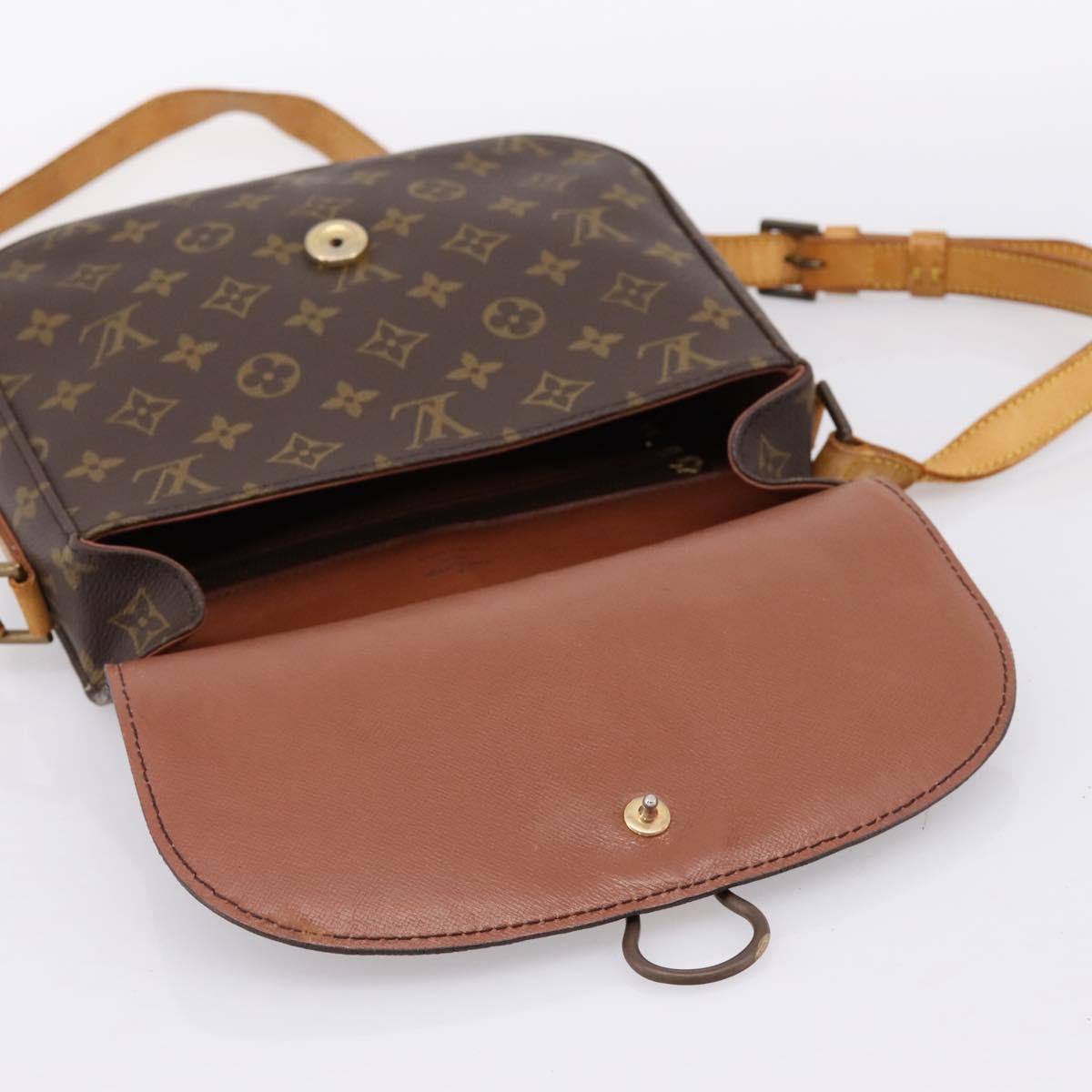 LOUIS VUITTON Monogram Saint Cloud GM Shoulder Bag M51242 LV Auth BA15201