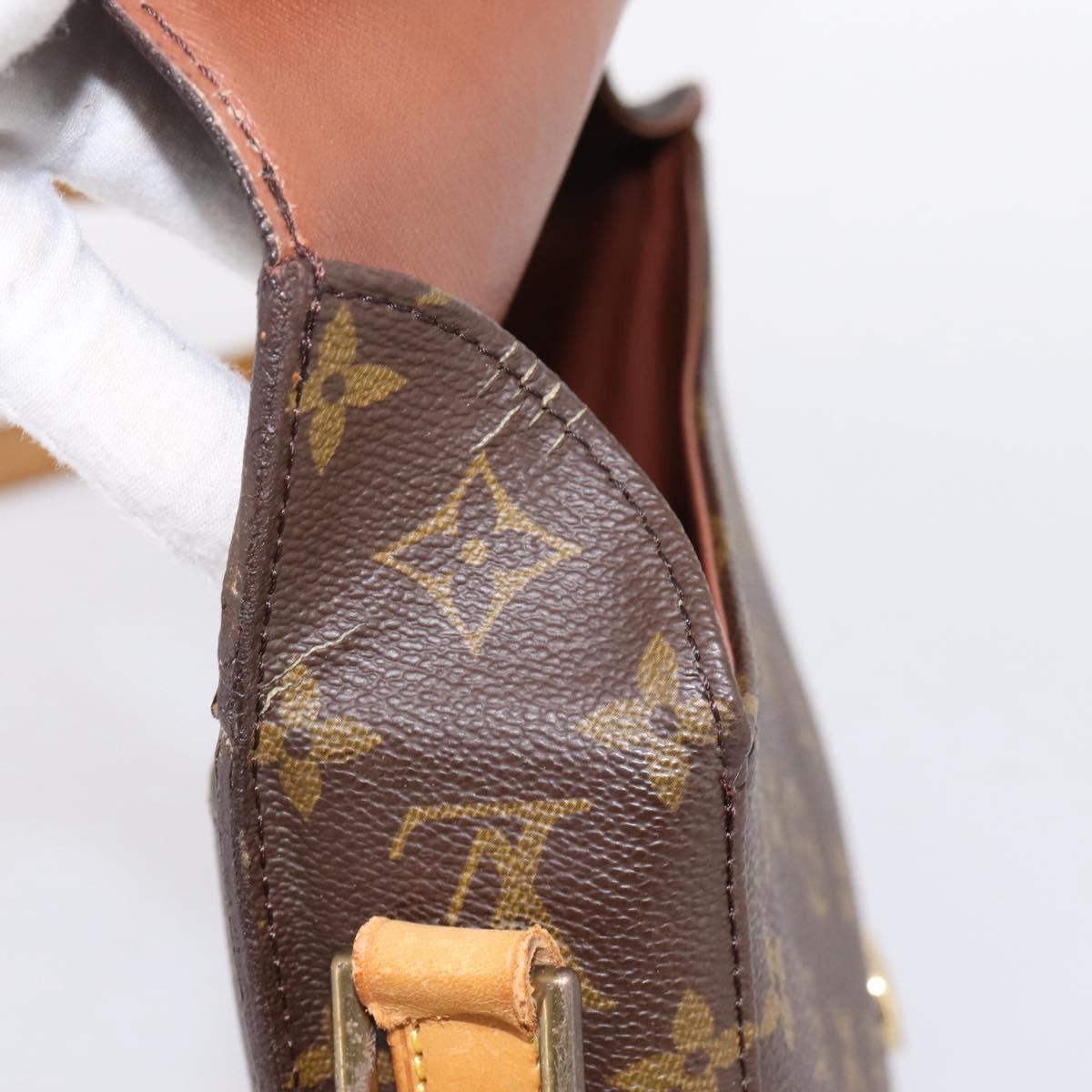 LOUIS VUITTON Monogram Saint Cloud GM Shoulder Bag M51242 LV Auth BA15201