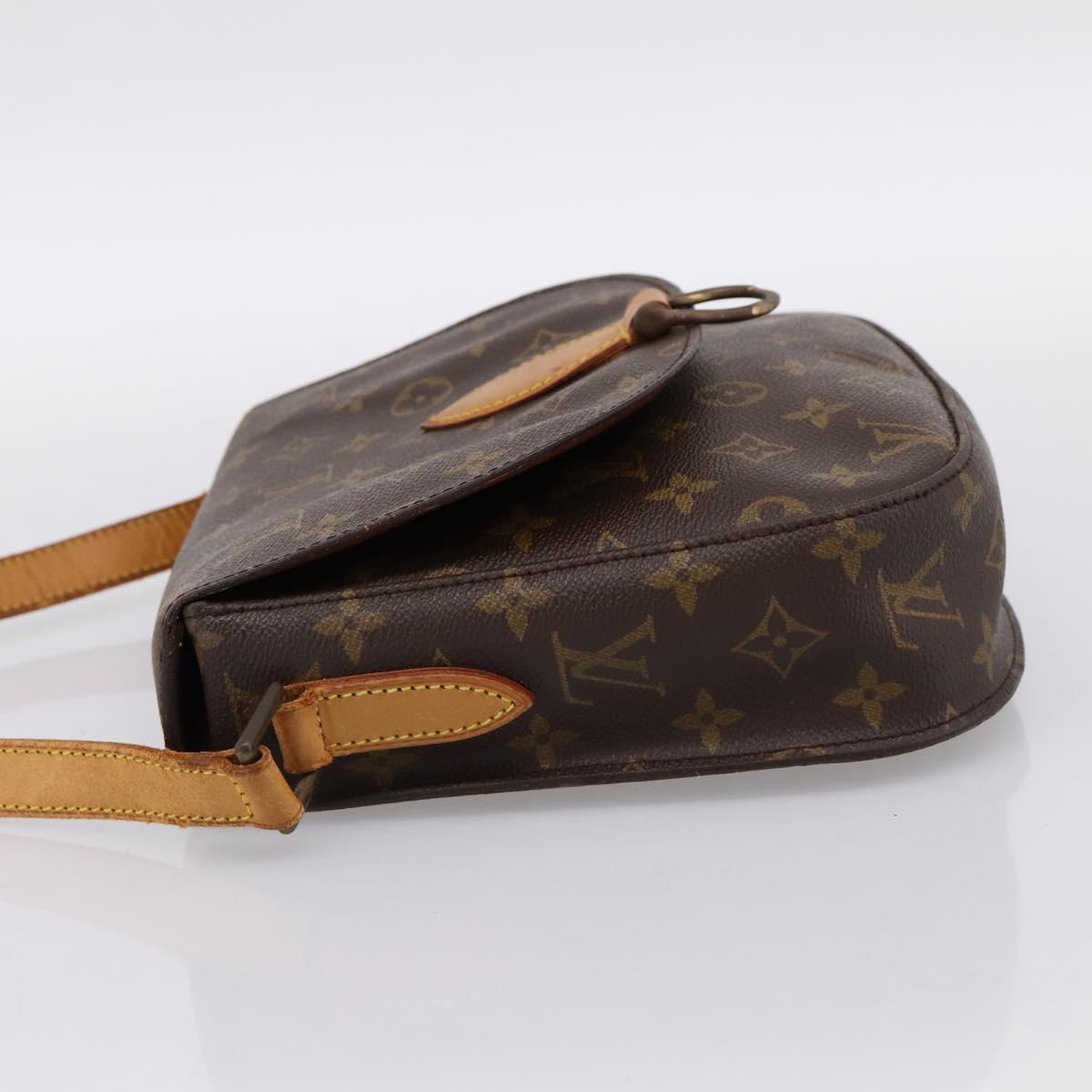 LOUIS VUITTON Monogram Saint Cloud GM Shoulder Bag M51242 LV Auth BA15201