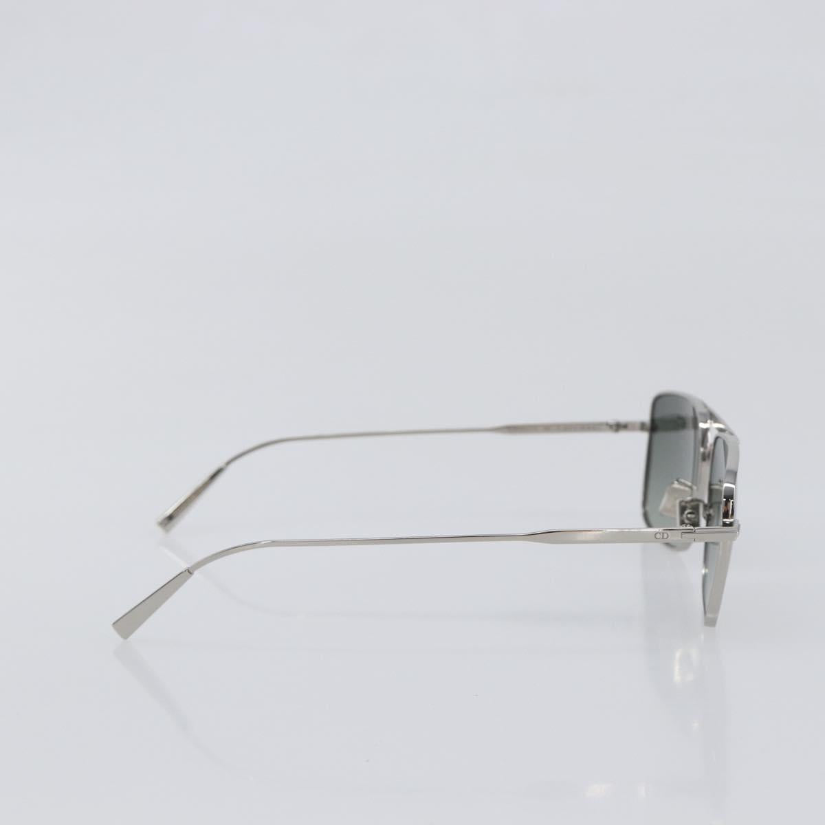 Christian Dior Sunglasses metal Silver Auth BA15207M