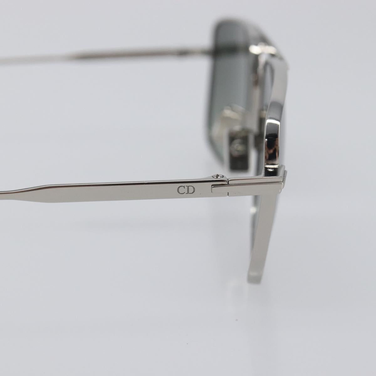 Christian Dior Sunglasses metal Silver Auth BA15207M