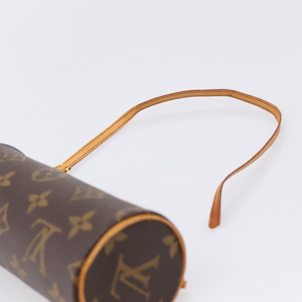 LOUIS VUITTON Monogram Papillon Pouch LV Auth BA15213