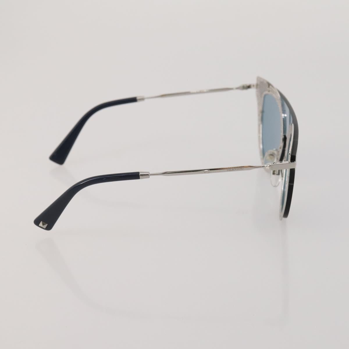 VALENTINO Celine Salvatore Ferragamo Sunglasses plastic 4 Set Black Auth BA15214