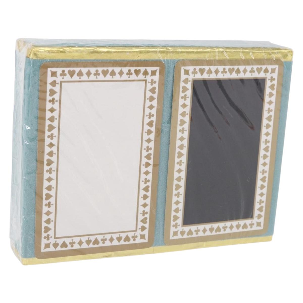 TIFFANY&Co. Playing Cards Paper Green Auth BA15219V