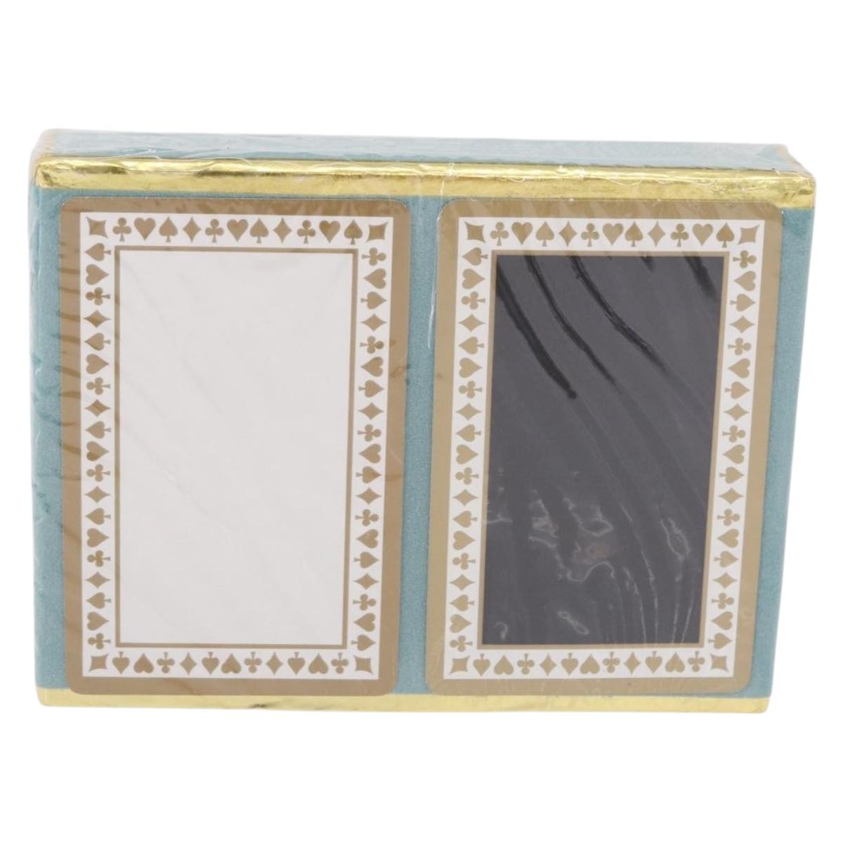 TIFFANY&Co. Playing Cards Paper Green Auth BA15219V