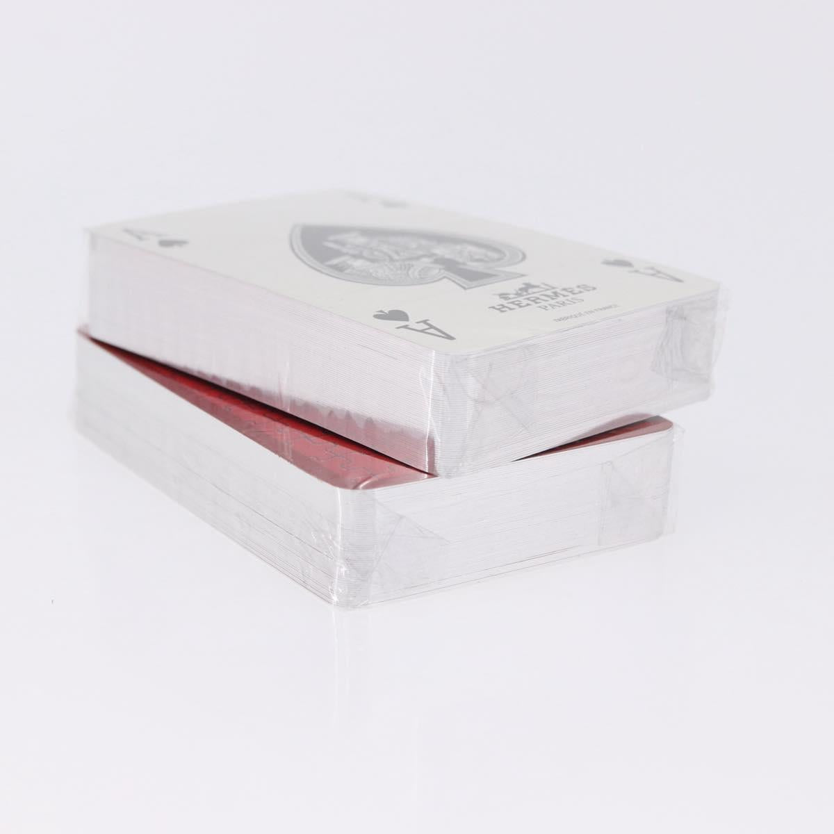 HERMES Playing Cards paper Blue Red Auth BA15227M