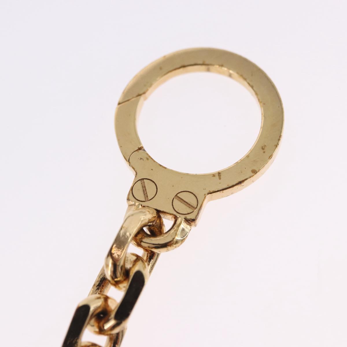 CELINE Triomphe Bag Charm metal Gold Auth BA15233V