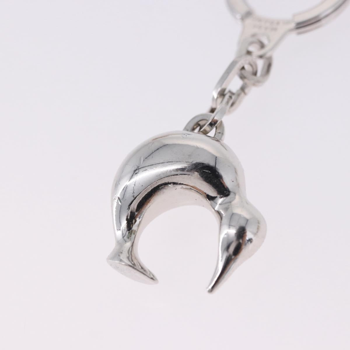LOUIS VUITTON Porte ClesLV Cup Key Holder metal Silver LV Auth BA15234V