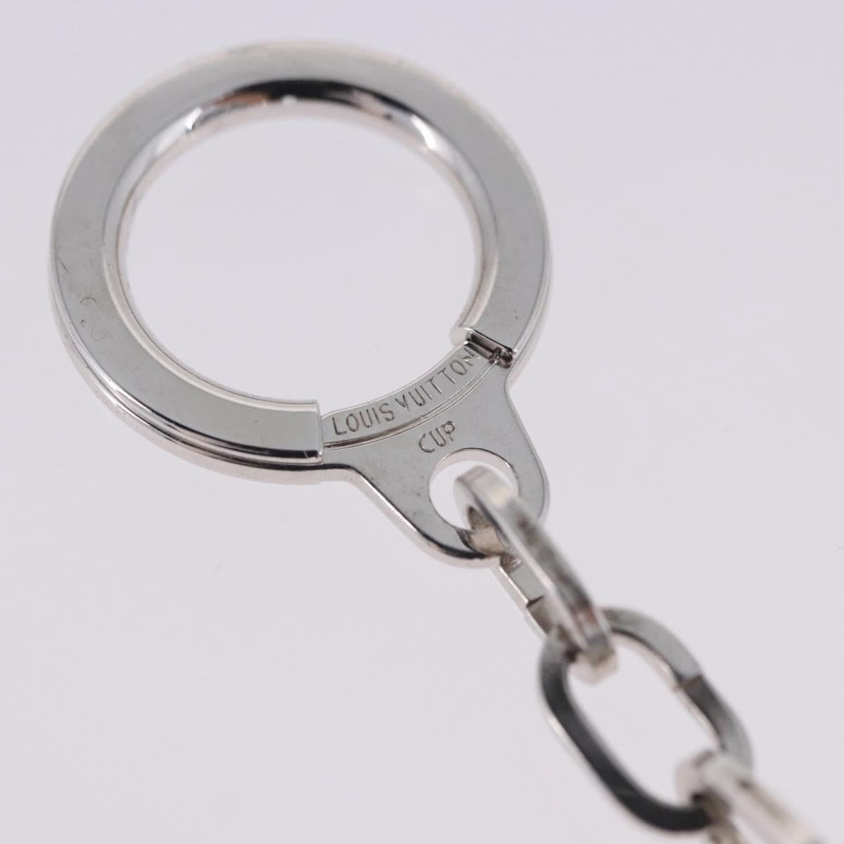 LOUIS VUITTON Porte ClesLV Cup Key Holder metal Silver LV Auth BA15234V