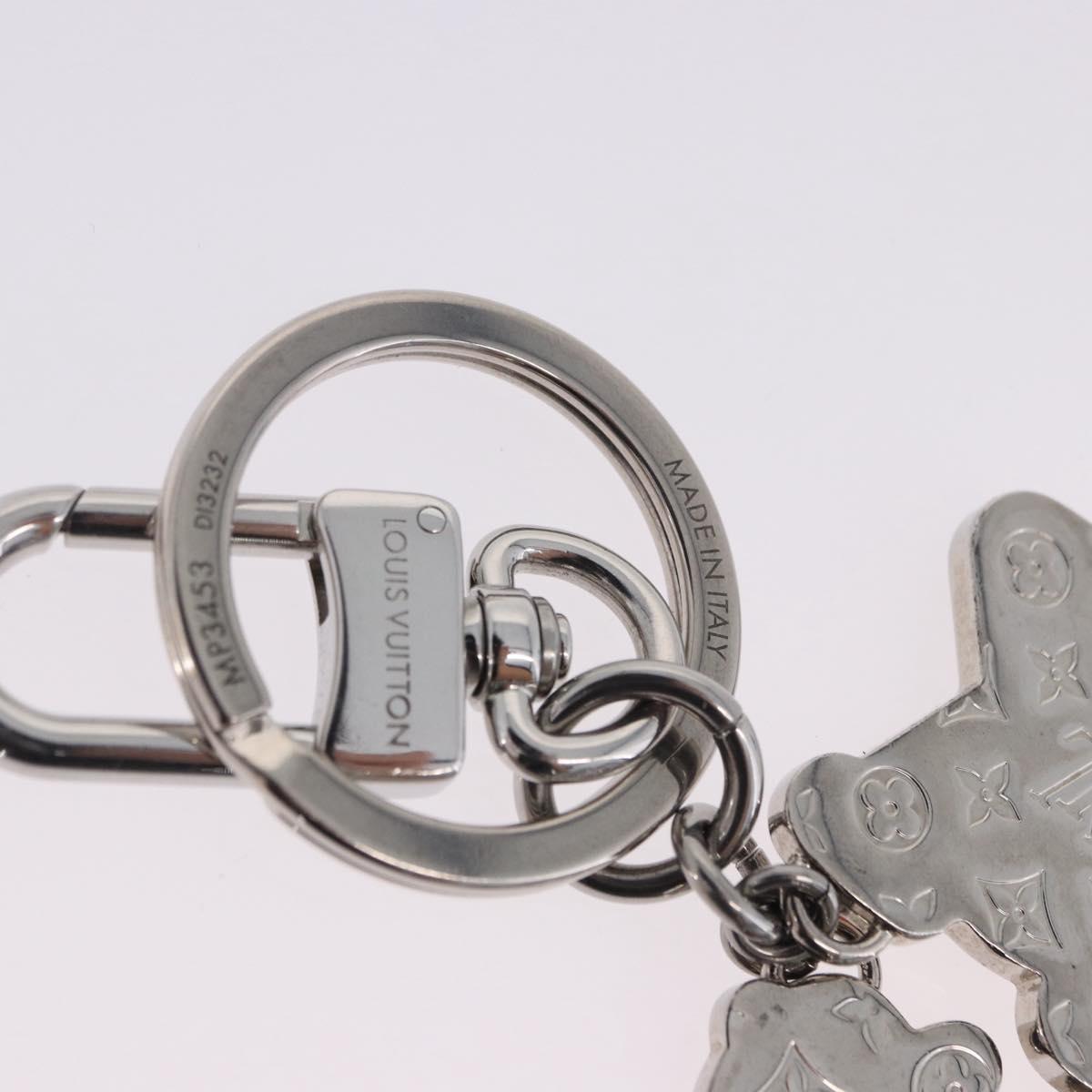 LOUIS VUITTON Key Holder metal Silver MP3453 LV Auth BA15235V