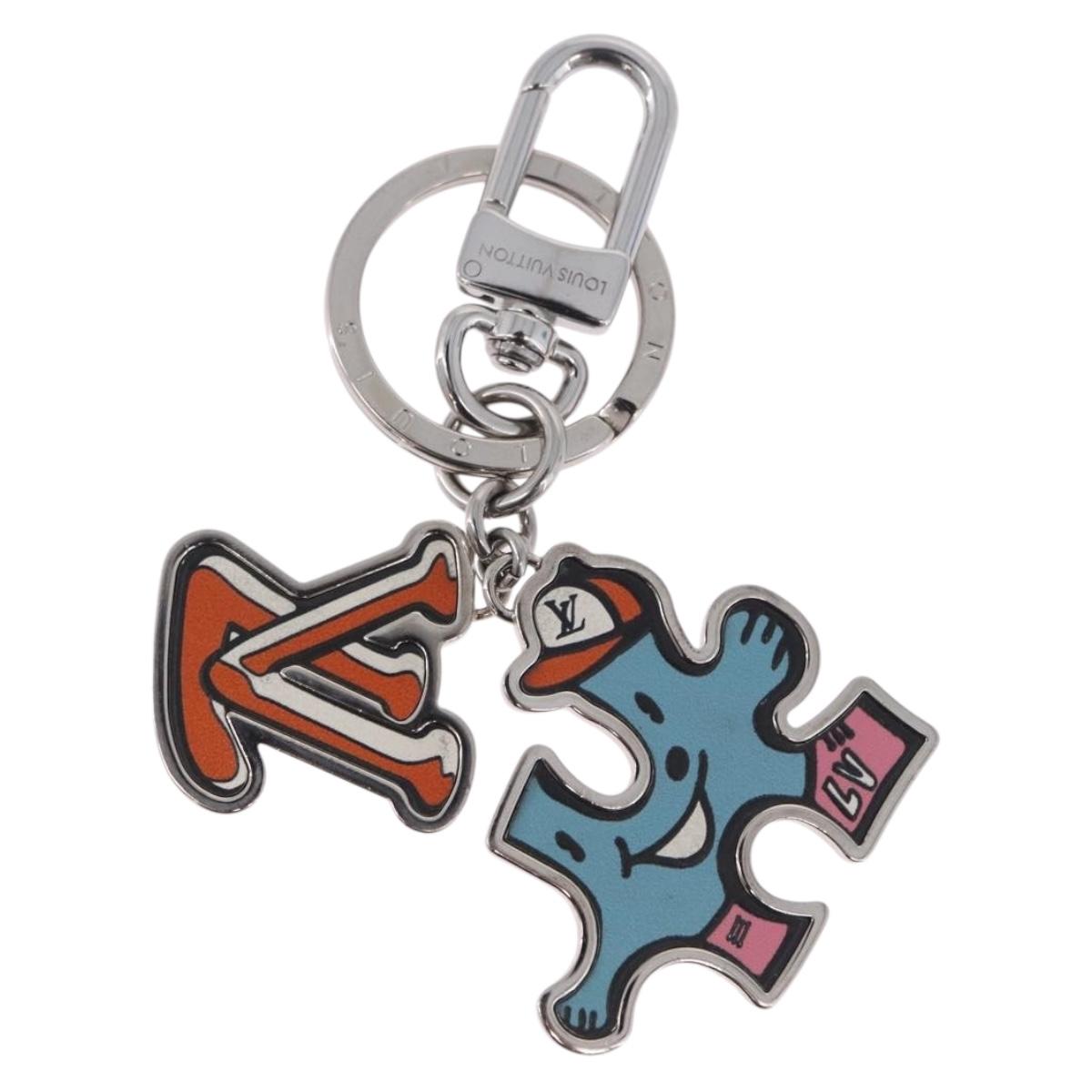 LOUIS VUITTON Key Holder metal Silver MP3453 LV Auth BA15235V