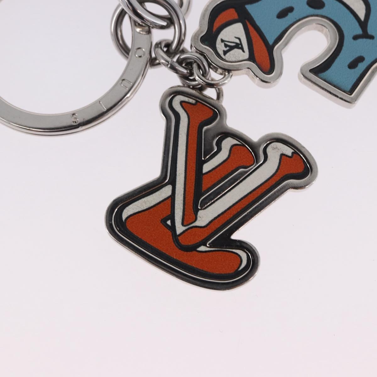 LOUIS VUITTON Key Holder metal Silver MP3453 LV Auth BA15235V