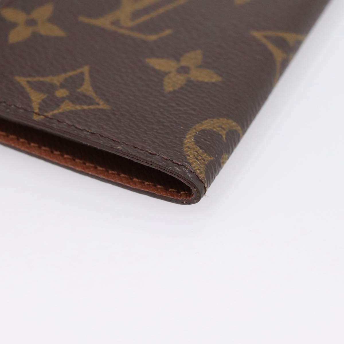 LOUIS VUITTON Monogram Porto Cartes Crdit Pression Card Case M60937 Auth BA15240