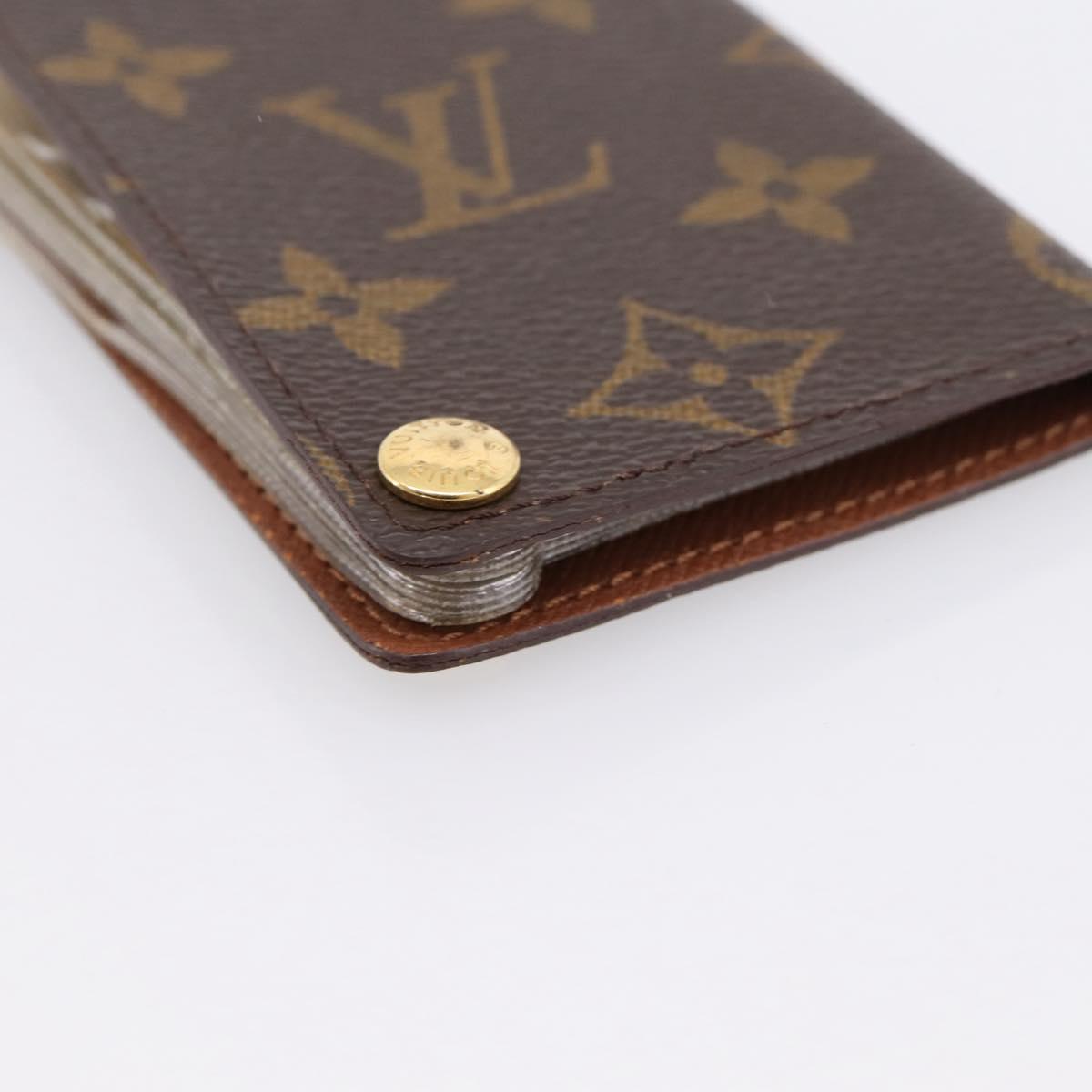LOUIS VUITTON Monogram Porto Cartes Crdit Pression Card Case M60937 Auth BA15240