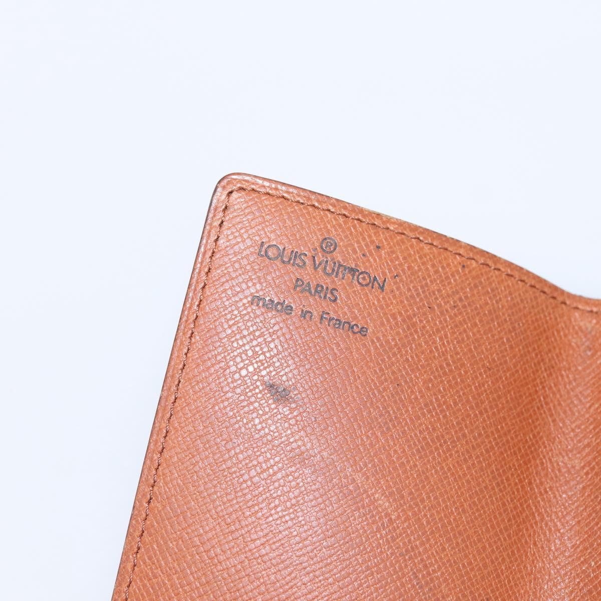 LOUIS VUITTON Monogram Porto Cartes Crdit Pression Card Case M60937 Auth BA15241