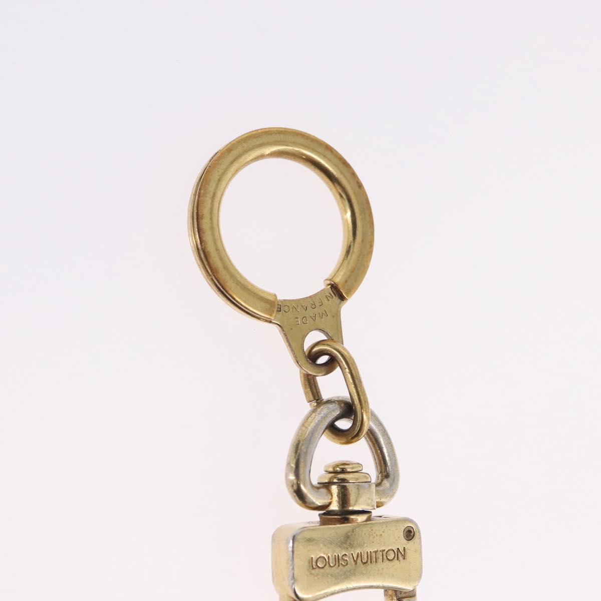 LOUIS VUITTON Anneau Cles Key Holder metal 2 Set Gold Tone M62698 Auth BA15243