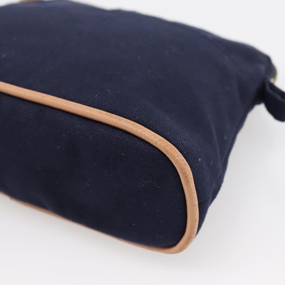 HERMES Bolide PM Pouch Cotton Navy Auth BA15256A