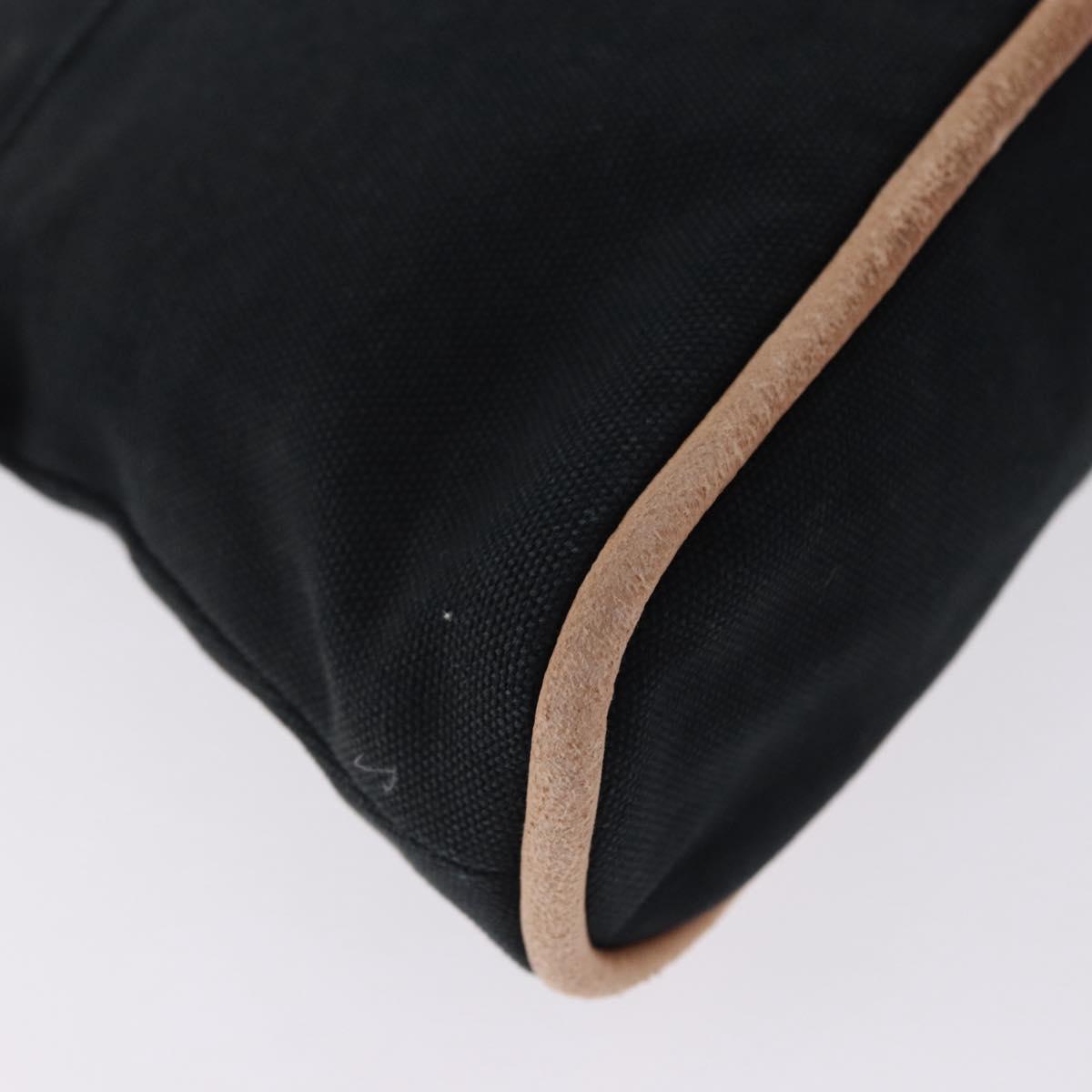 HERMES Bolide PM Pouch Cotton Black Auth BA15257