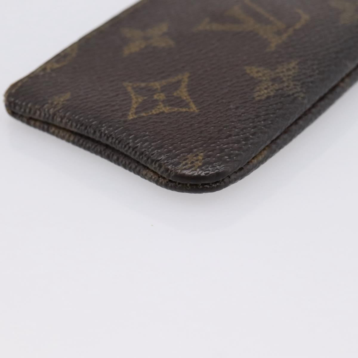 LOUIS VUITTON Monogram Pochette Cles Coin Purse M60033 LV Auth BA15261