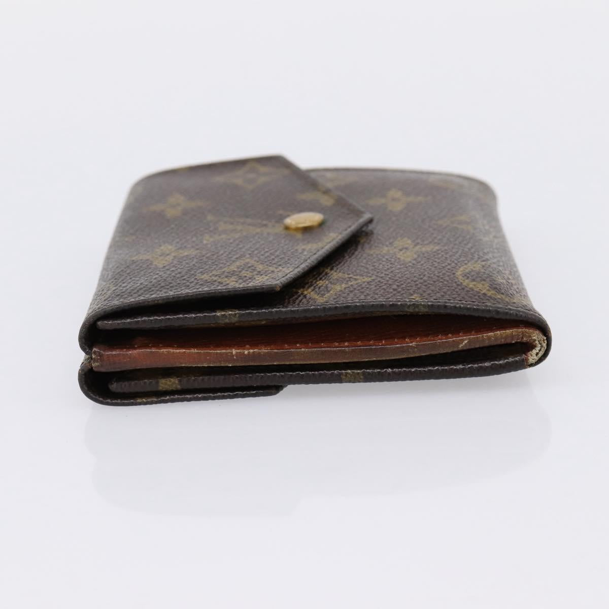 LOUIS VUITTON Monogram Porte Monnaie Bier Cartes Crdit M61660 LV Auth BA15264