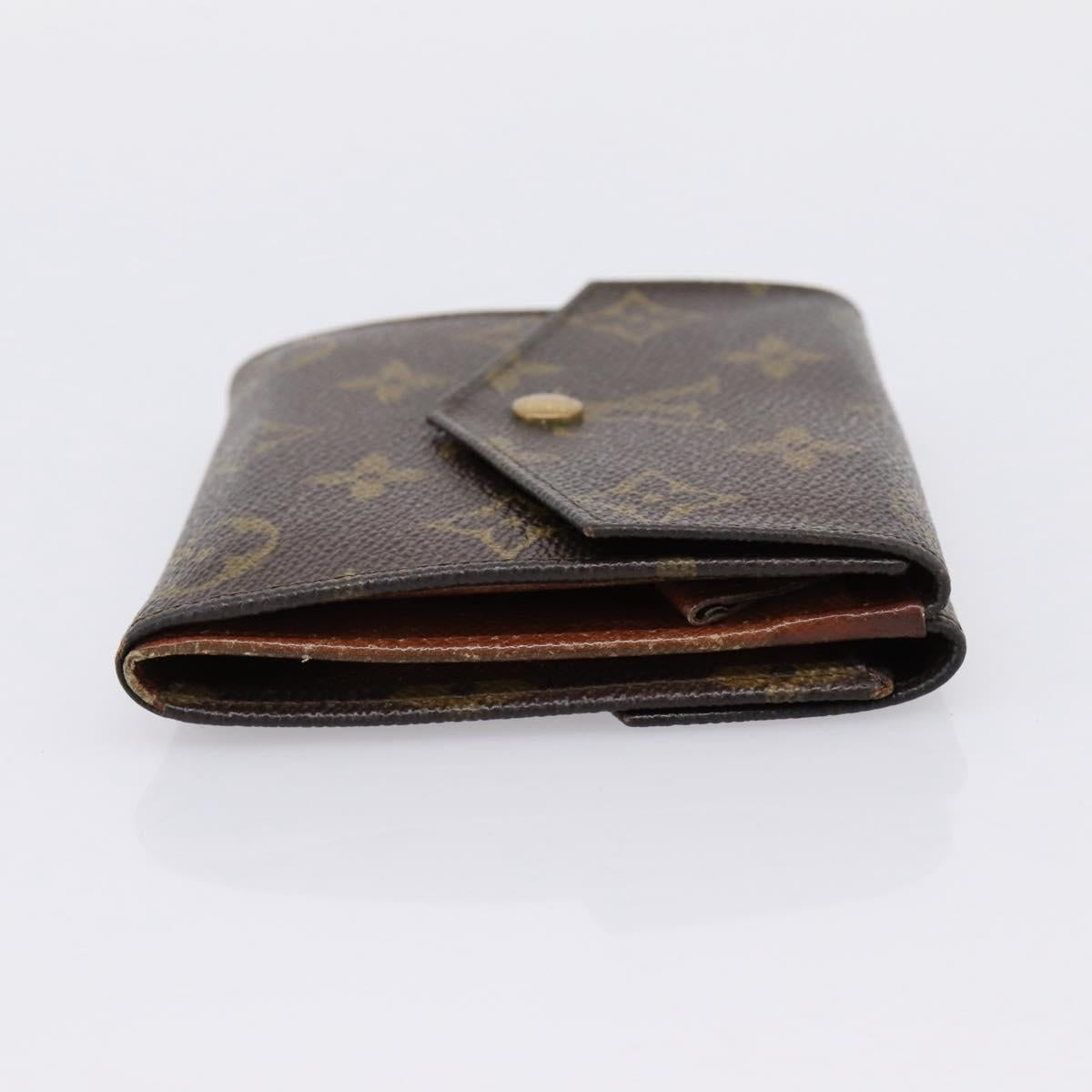 LOUIS VUITTON Monogram Porte Monnaie Bier Cartes Crdit M61660 LV Auth BA15264