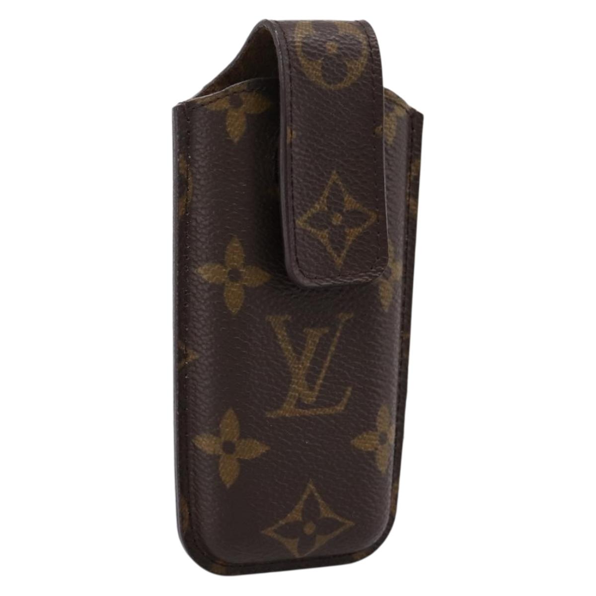 LOUIS VUITTON Monogram Etui Telephonne Japon Cell Case M63050 LV Auth BA15267