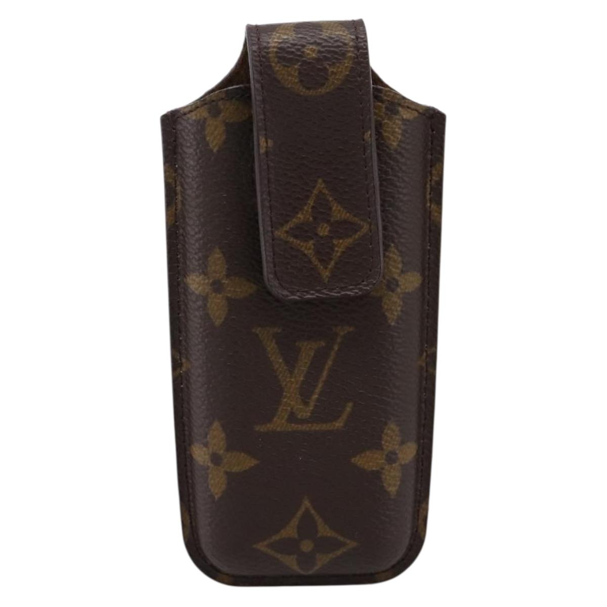 LOUIS VUITTON Monogram Etui Telephonne Japon Cell Case M63050 LV Auth BA15267
