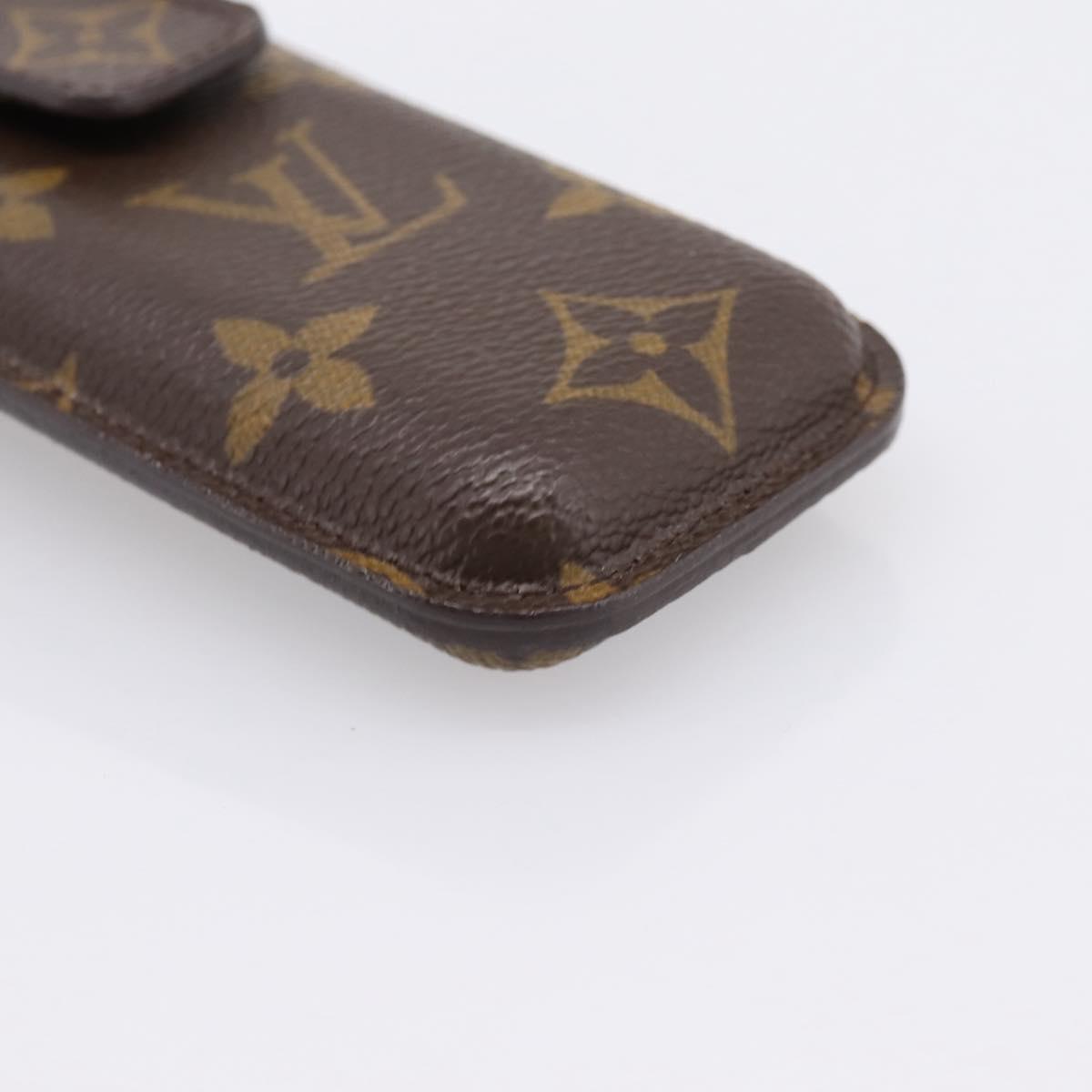 LOUIS VUITTON Monogram Etui Telephonne Japon Cell Case M63050 LV Auth BA15267
