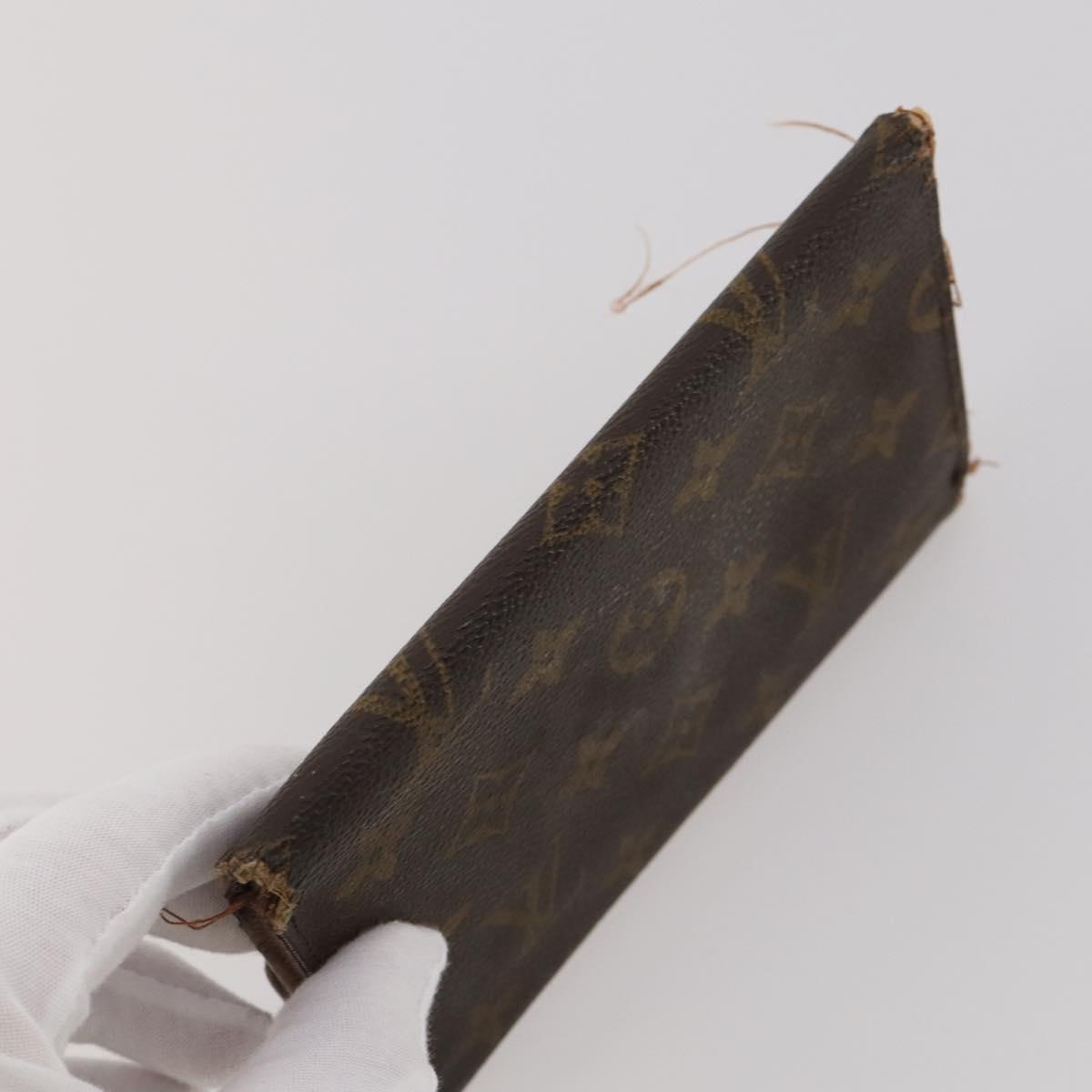 LOUIS VUITTON Monogram Damier Ebene Wallet 4 Set LV Auth BA15269