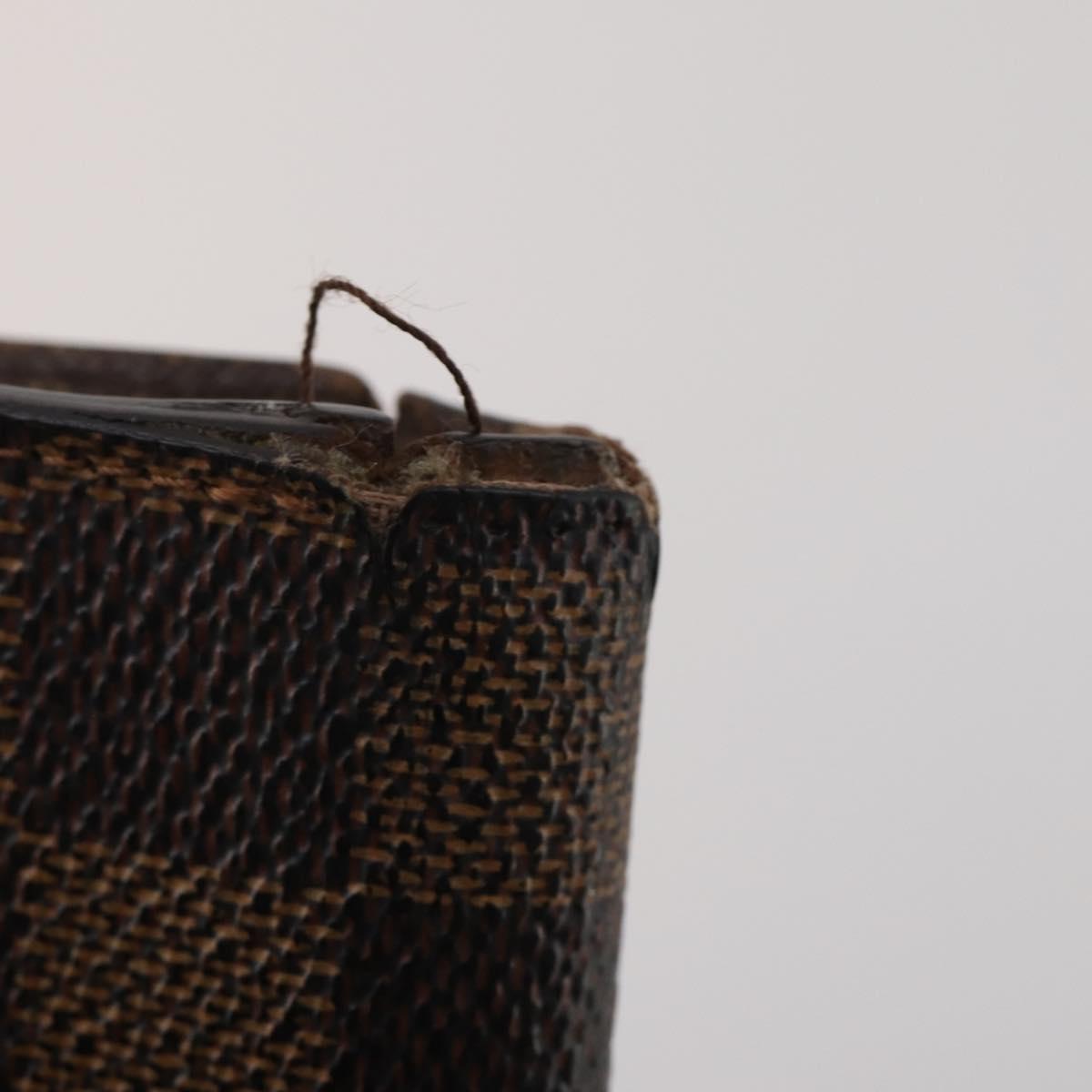 LOUIS VUITTON Monogram Damier Ebene Wallet Damier Grafitte 6 Set LV Auth BA15270