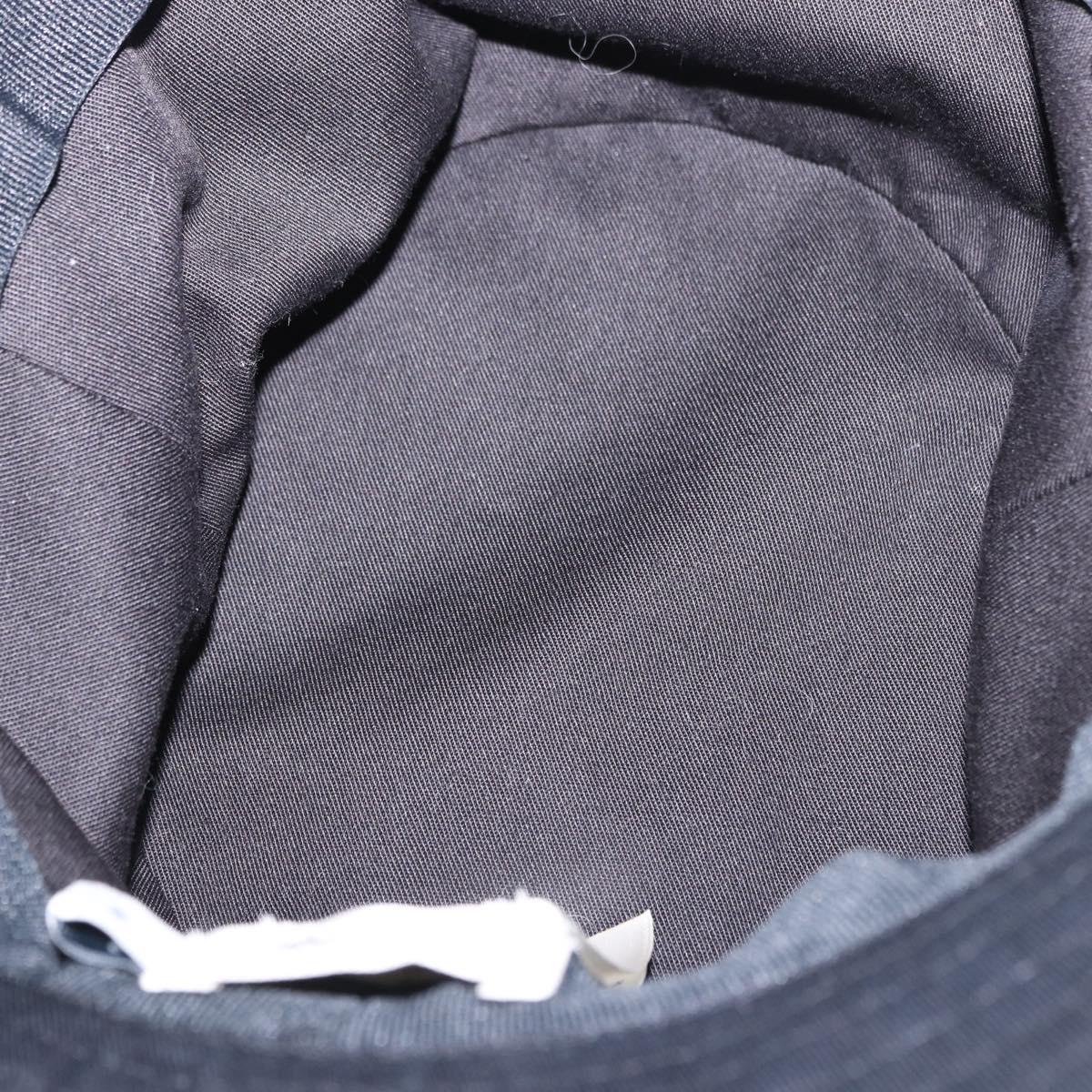 CELINE Bucket Hat Cotton M Black Auth BA15276M
