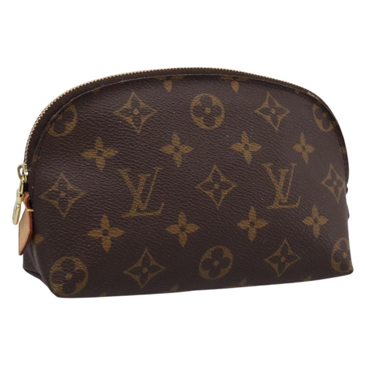 LOUIS VUITTON Monogram Pochette Cosmetic PM Pouch M47515 LV Auth BA15288