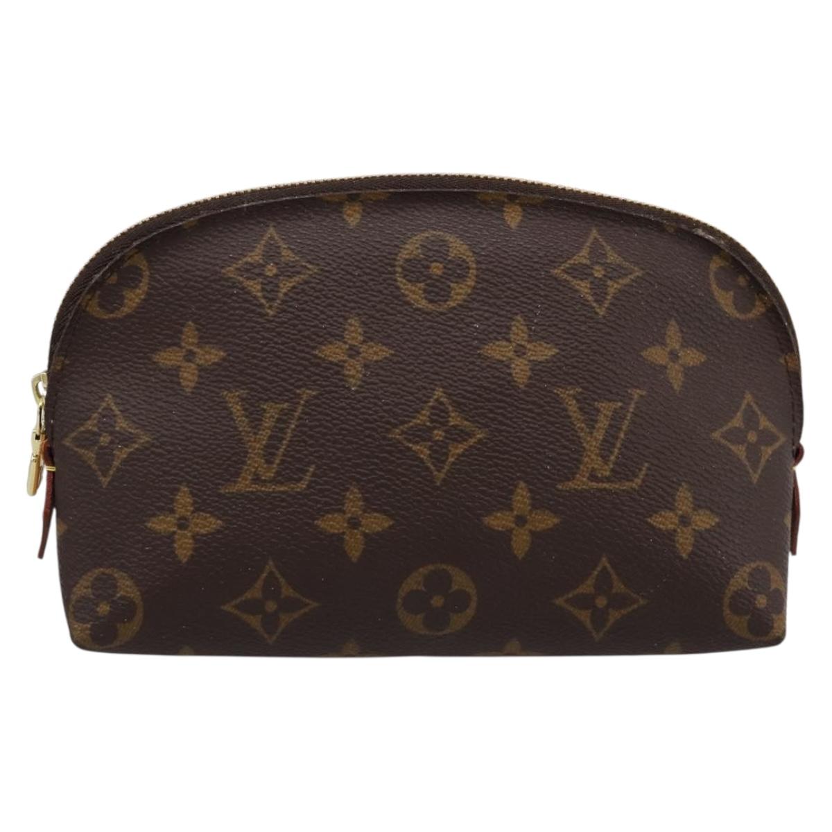 LOUIS VUITTON Monogram Pochette Cosmetic PM Pouch M47515 LV Auth BA15288