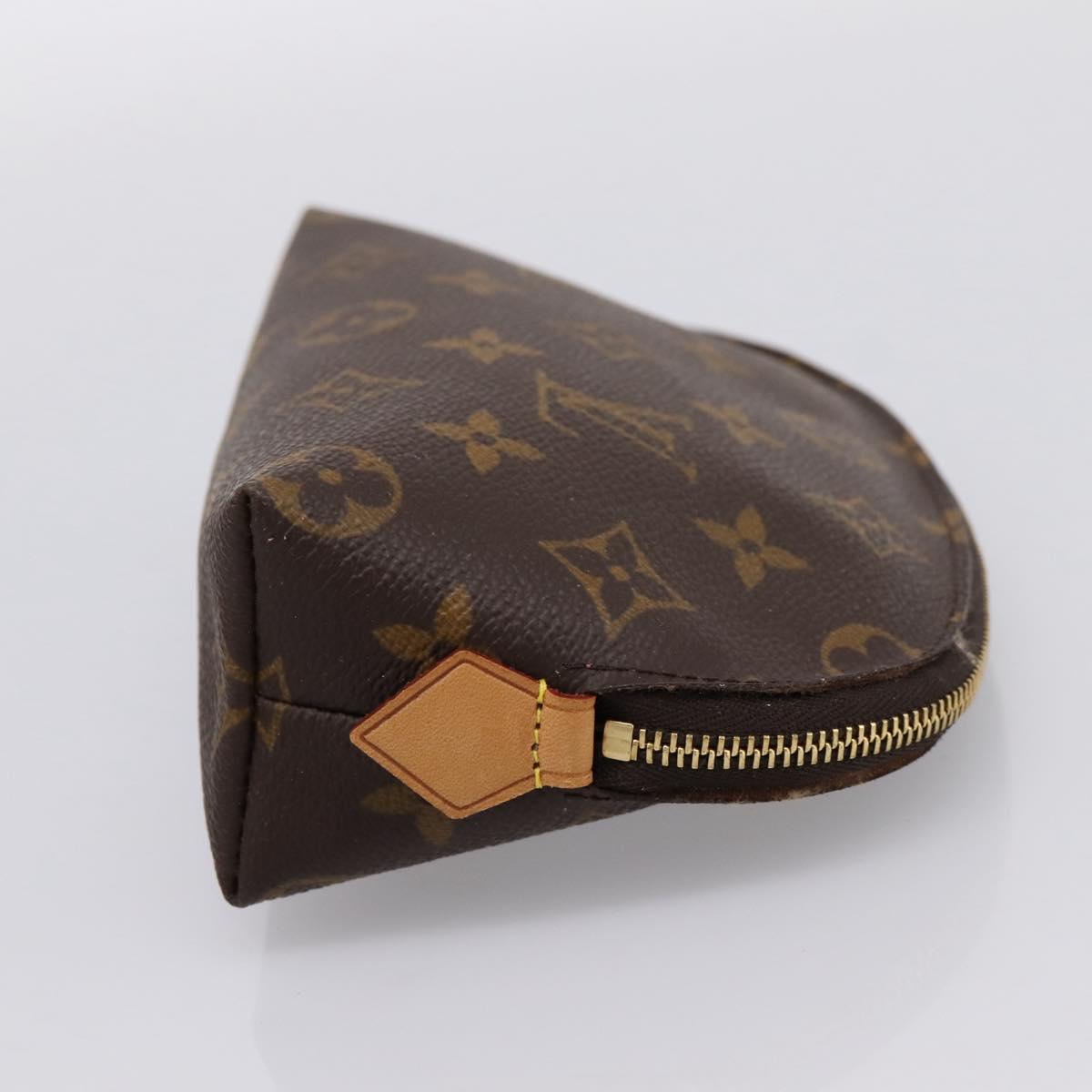 LOUIS VUITTON Monogram Pochette Cosmetic PM Pouch M47515 LV Auth BA15288