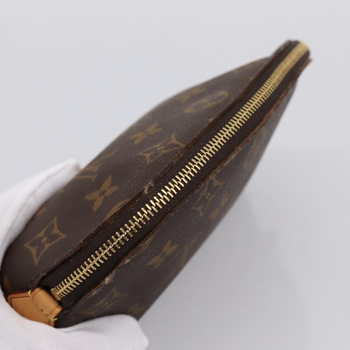 LOUIS VUITTON Monogram Pochette Cosmetic PM Pouch M47515 LV Auth BA15288