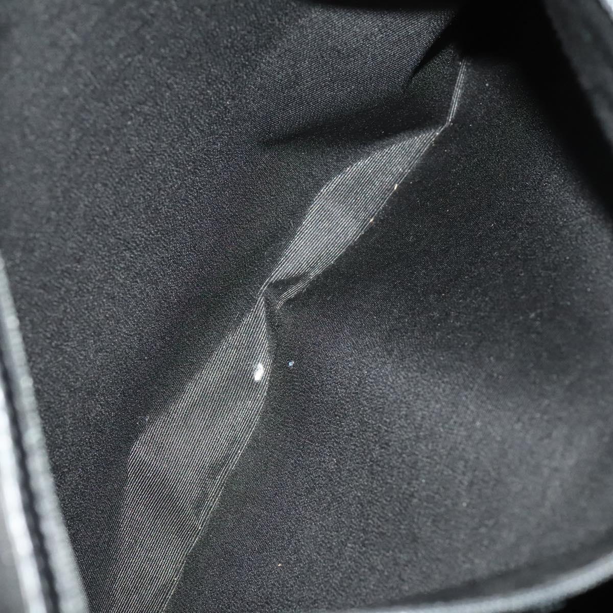 BVLGARI Logo Mania Shoulder Bag Canvas Black Auth BA1529