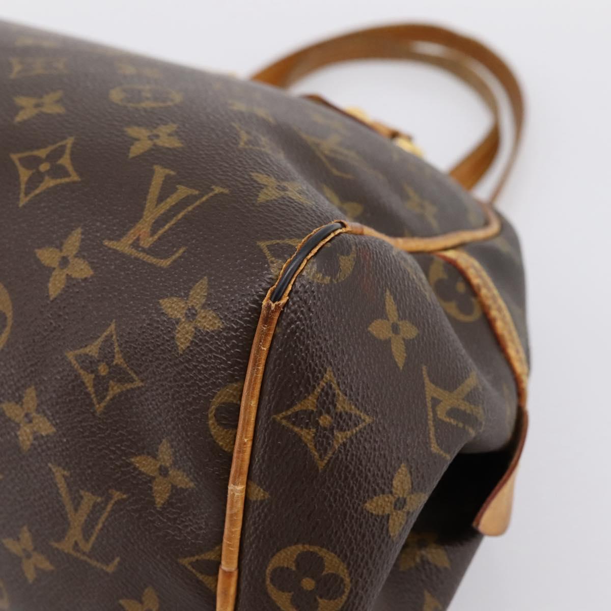 LOUIS VUITTON Monogram Montorgueil PM Hand Bag M95565 LV Auth BA15305