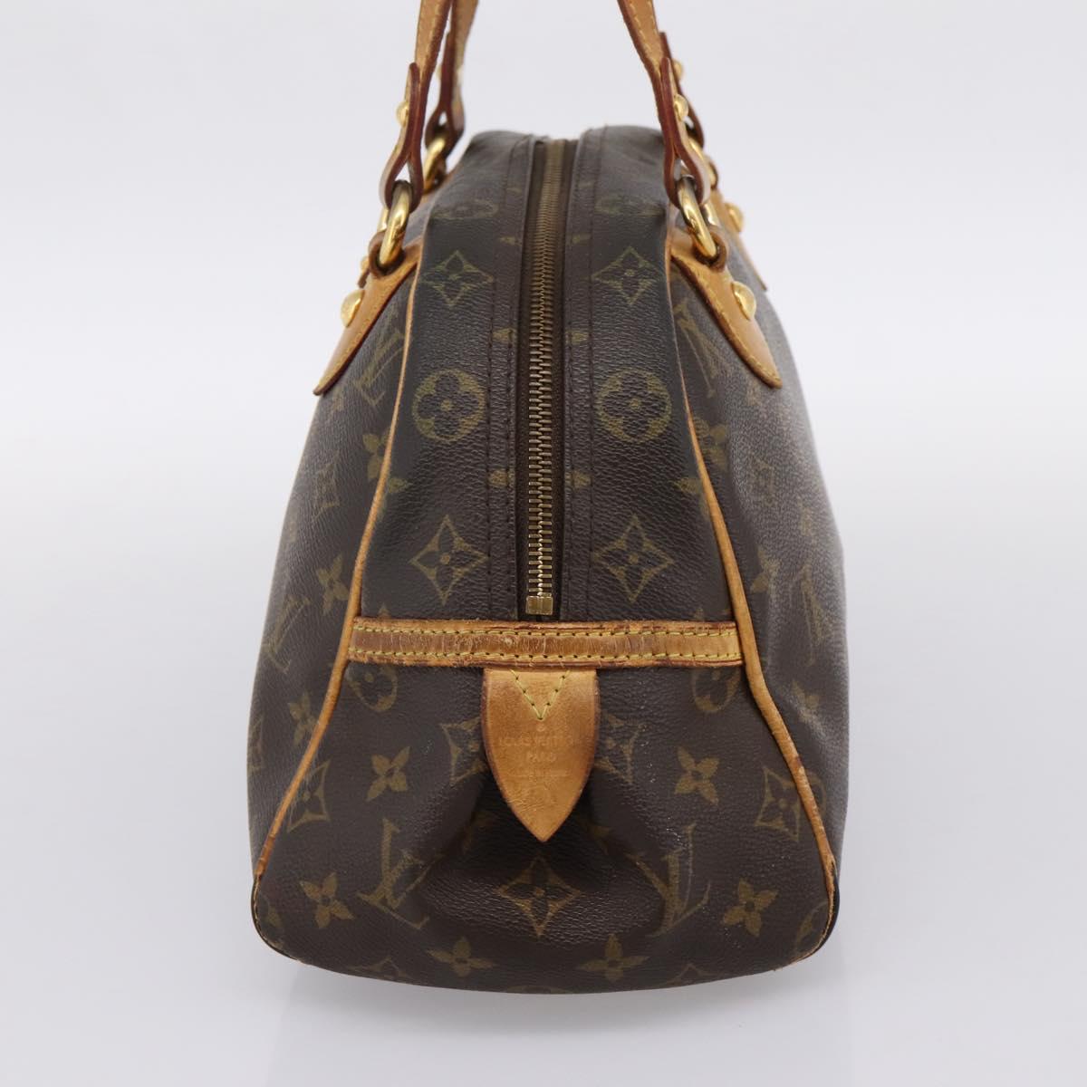LOUIS VUITTON Monogram Montorgueil PM Hand Bag M95565 LV Auth BA15305