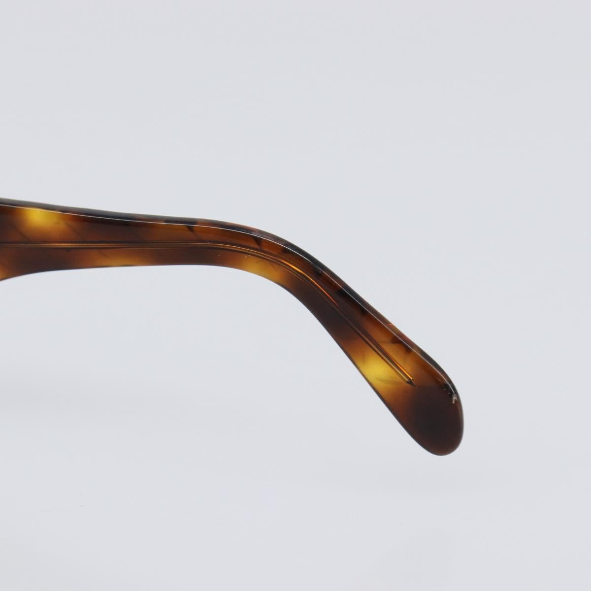 CHANEL Tortoise Pattern Sunglasses Plastic Brown Gold CC Auth BA15309