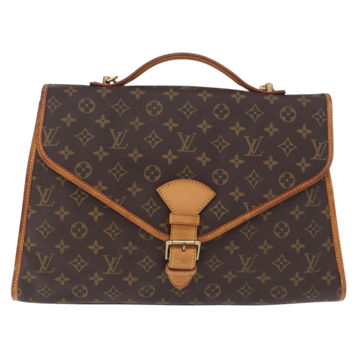 LOUIS VUITTON Monogram Beverly Hand Bag 2way M51121 LV Auth BA15325