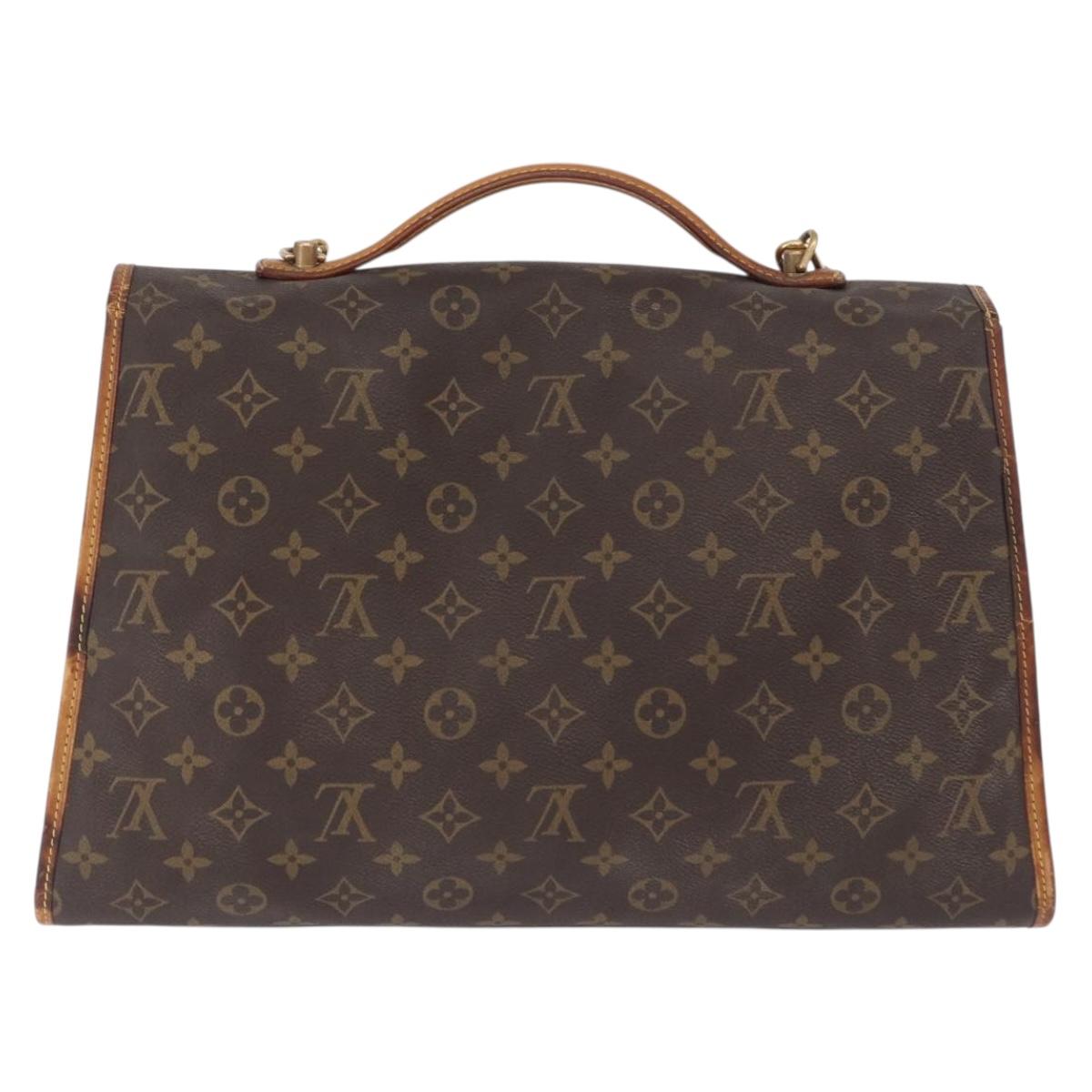 LOUIS VUITTON Monogram Beverly Hand Bag 2way M51121 LV Auth BA15325