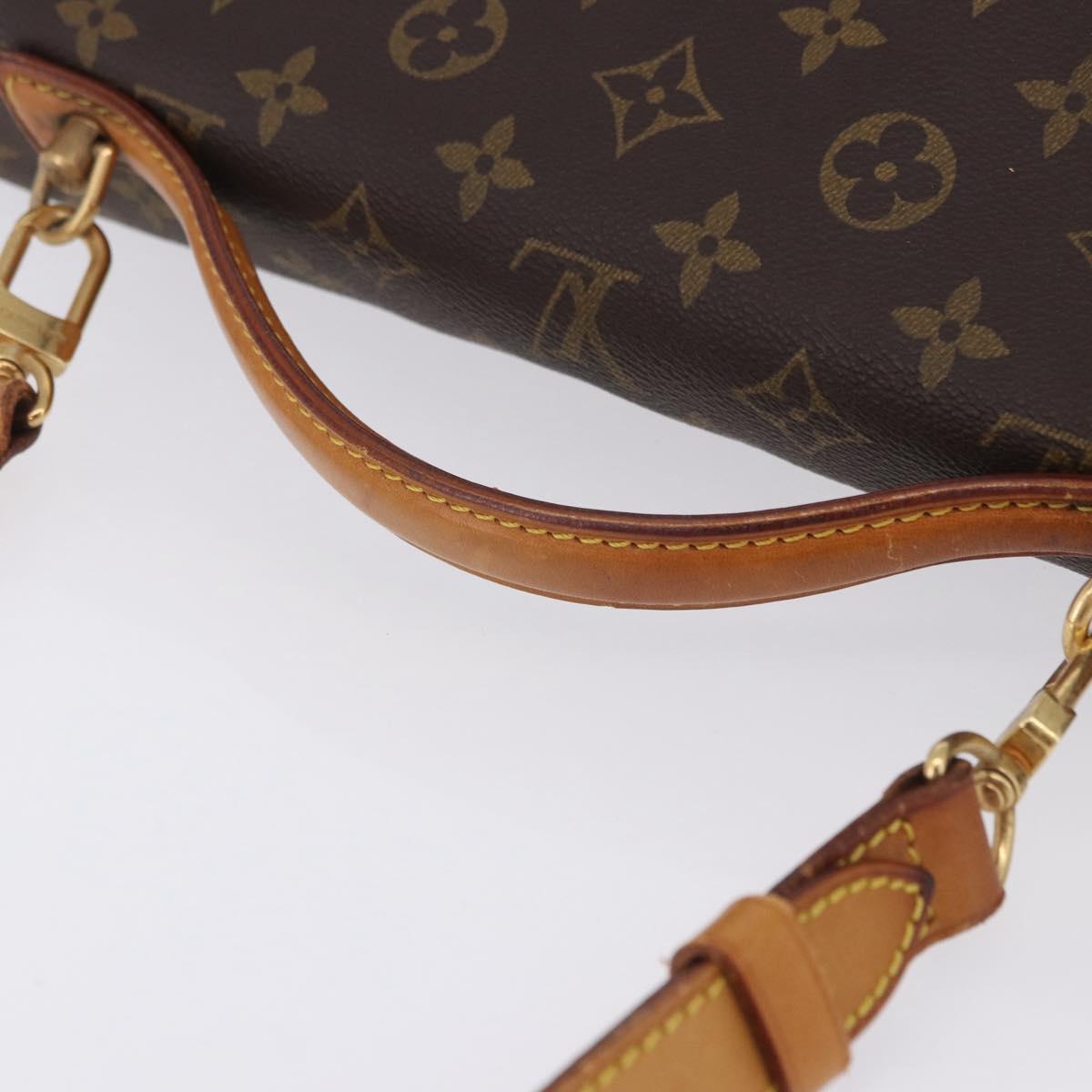 LOUIS VUITTON Monogram Beverly Hand Bag 2way M51121 LV Auth BA15325