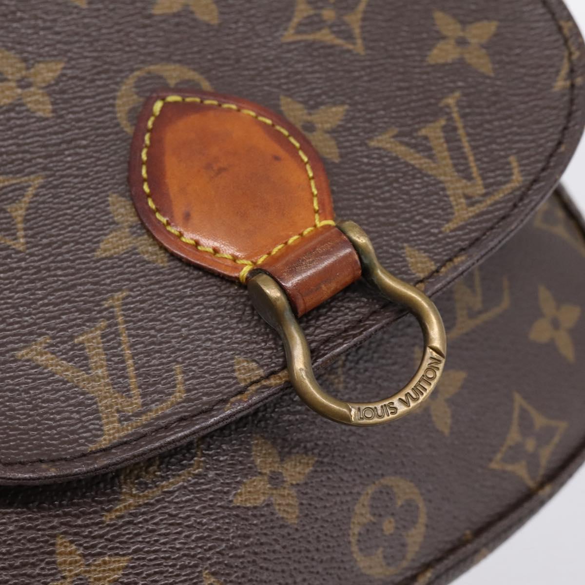 LOUIS VUITTON Monogram Saint Cloud PM Shoulder Bag M51244 LV Auth BA15343