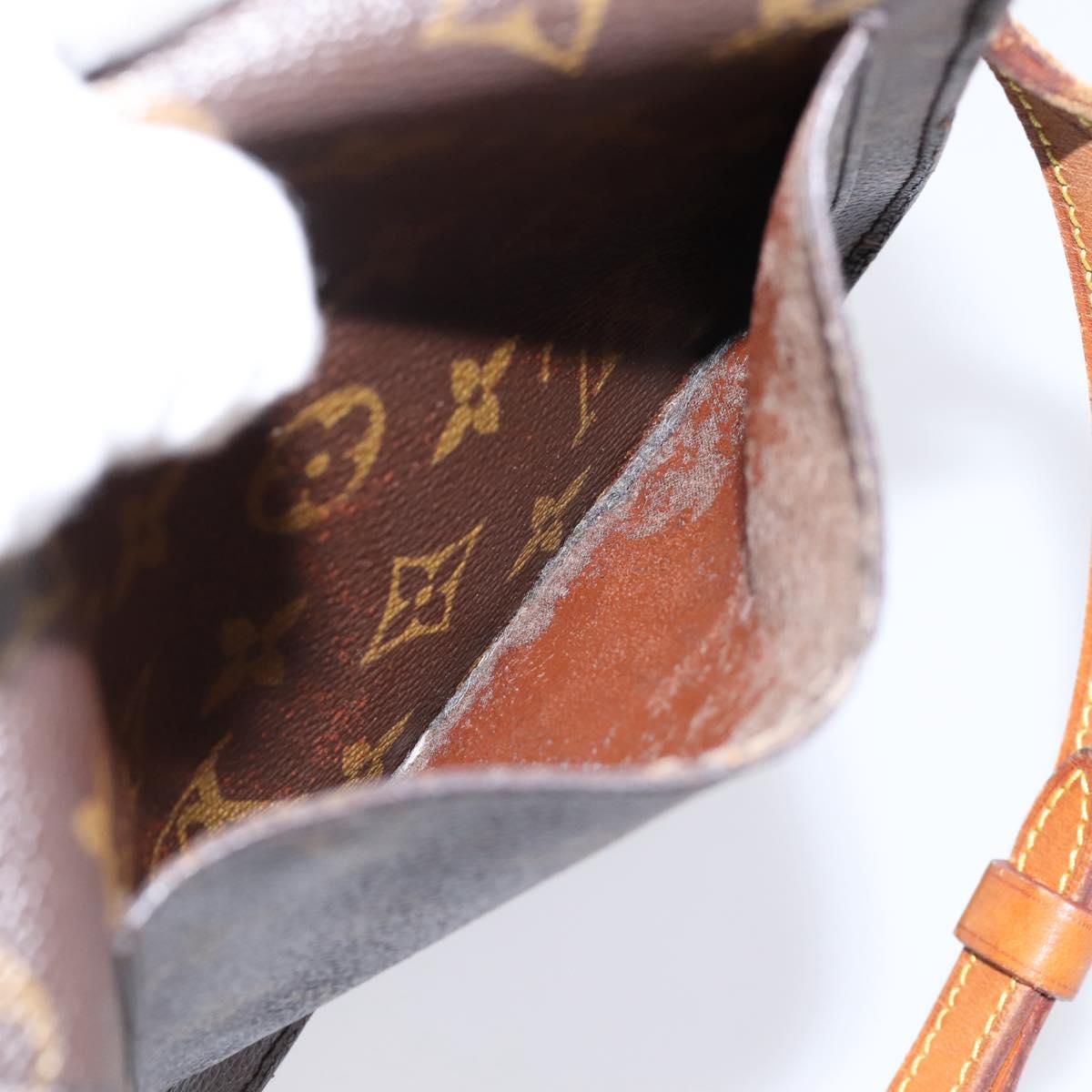 LOUIS VUITTON Monogram Saint Cloud PM Shoulder Bag M51244 LV Auth BA15343