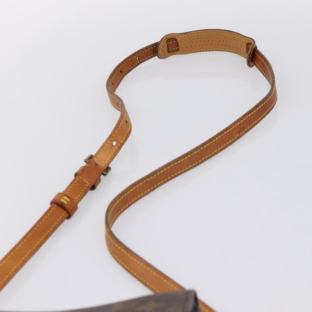LOUIS VUITTON Monogram Saint Cloud PM Shoulder Bag M51244 LV Auth BA15343