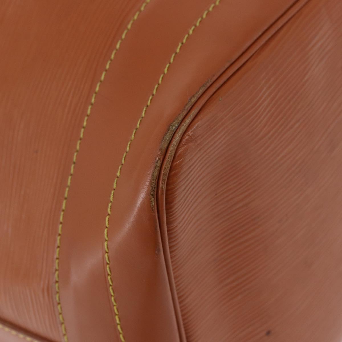 LOUIS VUITTON Epi Noe Shoulder Bag Brown M44008 LV Auth BA15348