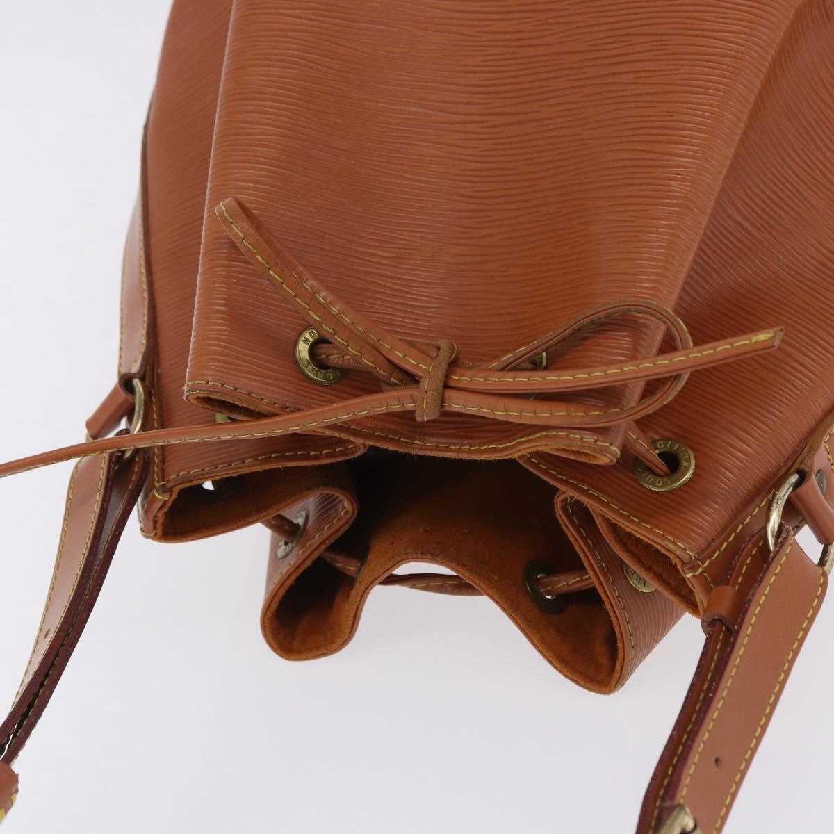 LOUIS VUITTON Epi Noe Shoulder Bag Brown M44008 LV Auth BA15348