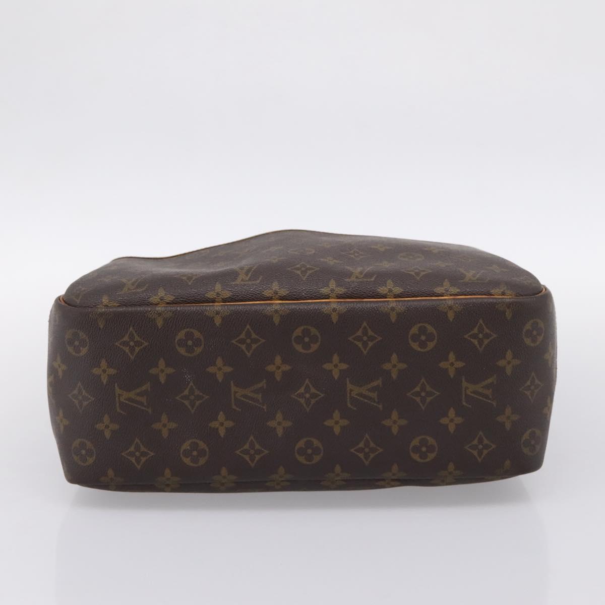 LOUIS VUITTON Monogram Deauville Hand Bag M47270 LV Auth BA15353